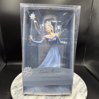 2001 Hallmark Keepsake Frostlight Faeries Collection Queen Aurora Tree Topper
