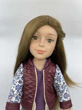 I'm A Girly Fashion Doll Lucy with Removable Synthetic Wig + Extra Outfit