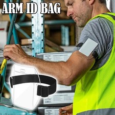 1pc Ski pass bag adjustable buckle armband badge holder R6Y6