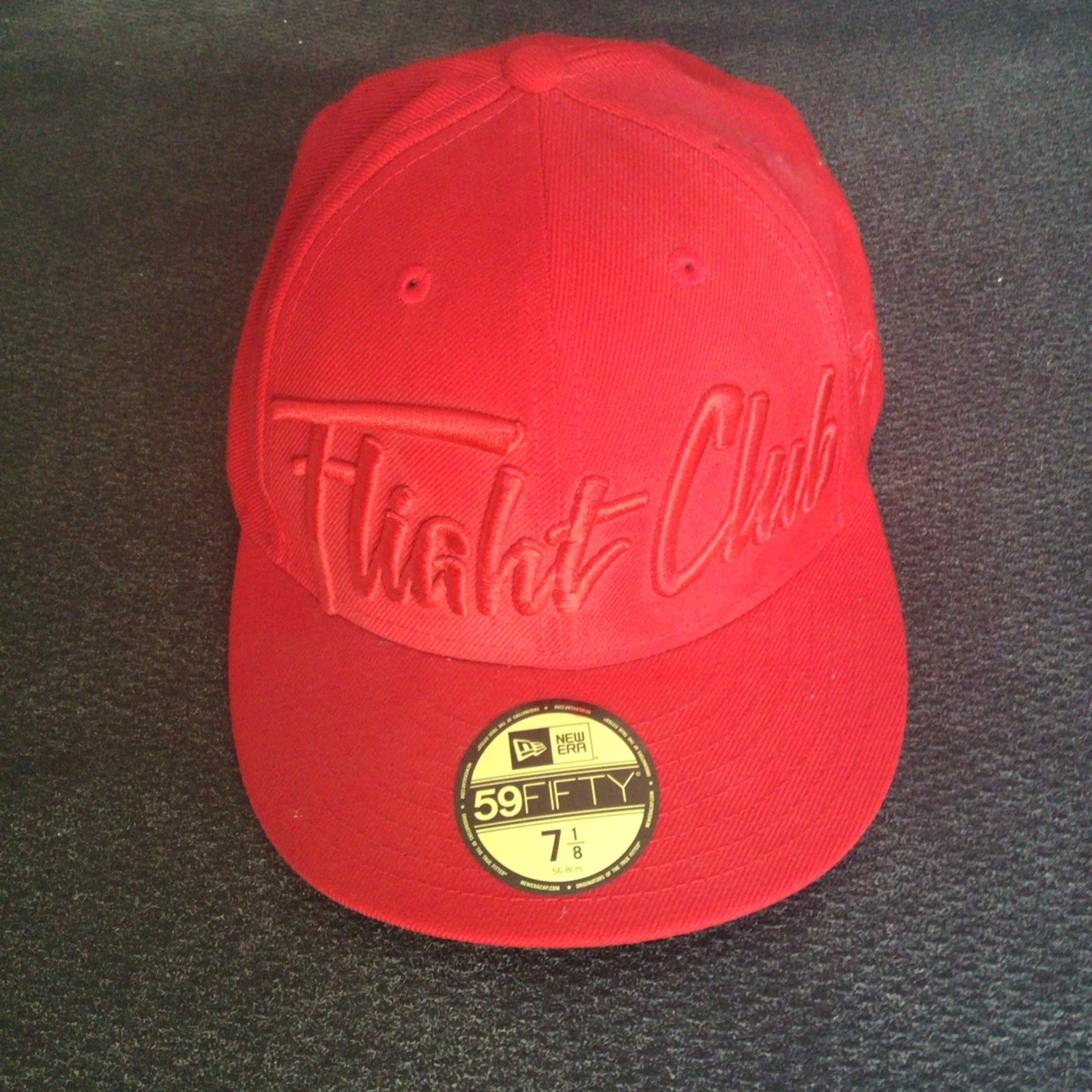 Red 2012 Flight Club New York FCNY Fitted Hat Size 7 3/8
Opens in a new window or tab