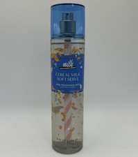 Bath  Body Works Milk Bar Cereal Milk Soft Serve Body Mist, Body Spray 8 Oz New