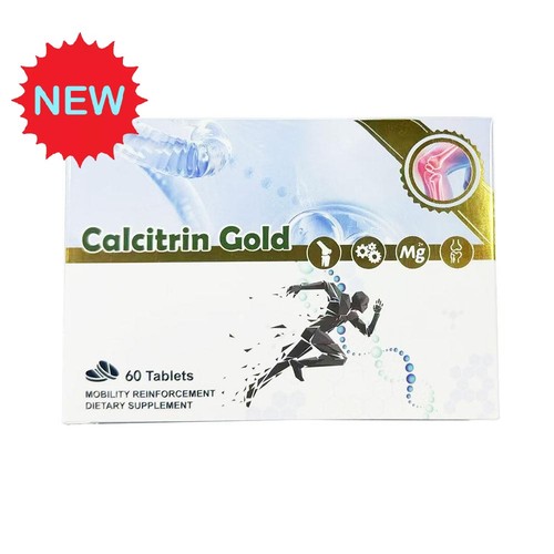 60PCS Calcitrin Gold Chondroitin Tablets Supports Joint Health NEW