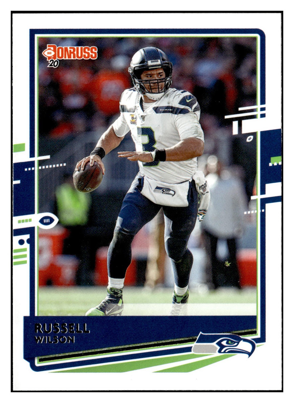 Russell Wilson 2020 Donruss #222 Seattle Seahawks Football Card *301