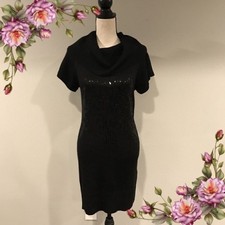 MAKE AN OFFER ;) Cowl neck sequin sweater dress