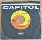 The Beatles Roll Over Beethoven Capital 72133 45rpm Canadian Press (Dec. 1963)