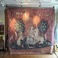 Harry Potter Hogwarts Gryffindor Common Room Dorm Tapestry 1:1 Replica Fabric