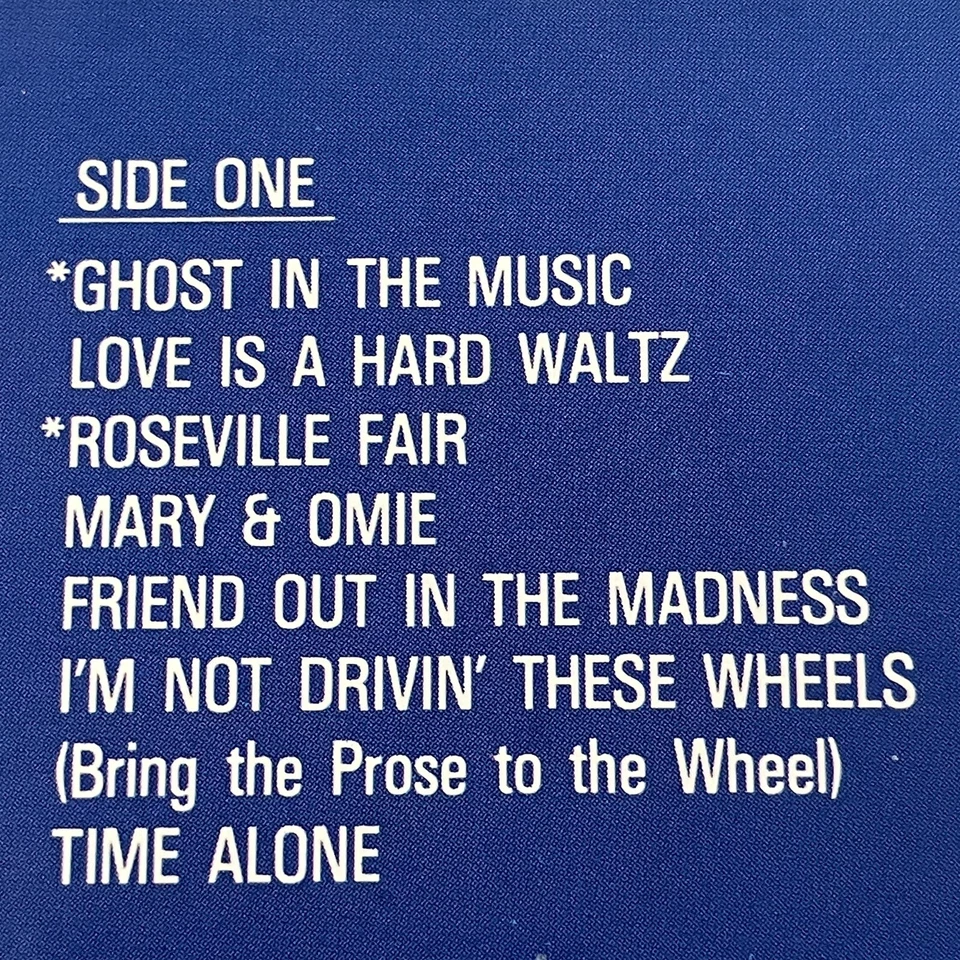 Nanci Griffith - Once In A Very Blue Moon - Vinyl LP Album Record 1984 - Image 4 of 4