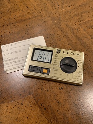 G.T. Global World Time Alarm Clock