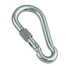 6 mm Edelstahl Verschluss Karabiner / Karabiner Karabinerhaken Marine Grade 316 - Bild 5 von 7