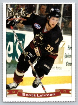 Scott Lehman 2007-08 Gwinnett Gladiators