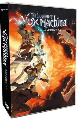 The Legend Of Vox Machina: The Complete Series, Seasons 1-3 on DVD, TV-Series