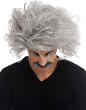 Parrucca Igor Frankenstein - Capelli Grigi Scomposti, Per Halloween E Carnevale - Foto 6