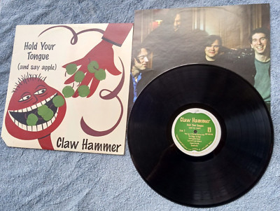 CLAW HAMMER Hold Your Tongue vinyl LP 1997 indie Jon Wahl Capt Beefheart -esque