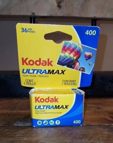Kodak UltraMax 400 Film, 1 Roll, 36 Exposures New & Sealed, USA expired 10/2019