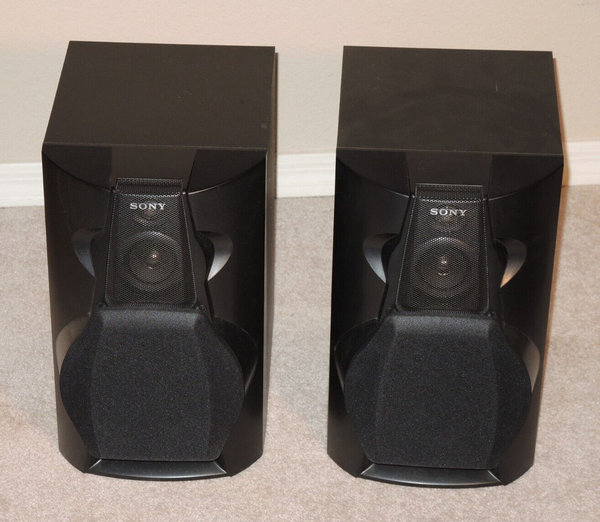 Sony SS-L80 Bookshelf Speakers System 8 Ohm's - Black | eBay