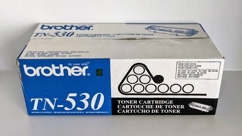 Genuine Brother TN-530 Black Toner Cartridge - New Open Box, Cartridge is Sealed - Picture 2 of 7