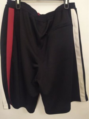 Short De Sport FUBU 1992 Bred – Taille XXL, Rouge, Noir, Blanc, Coton, Occasion Très Bon état