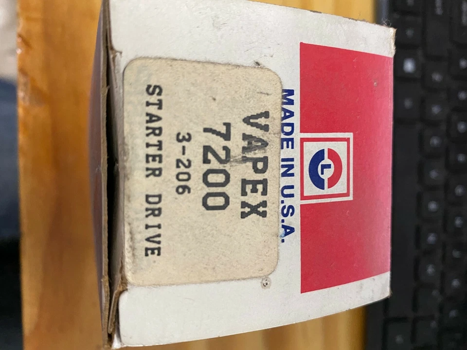 Vapex 7200 3-206 Starter Drive New - Image 3 of 3