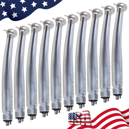 10 Dental High Speed Handpiece Push Standard Head Turbine 4Hole Fit NSK PANA MAX - 第 8/24 張圖片