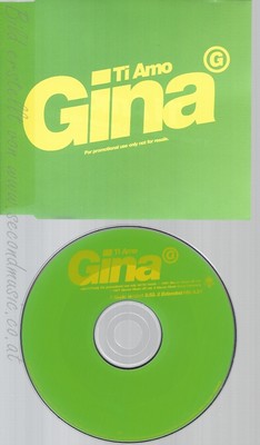 CD--GINA--TI AMO--PROMO