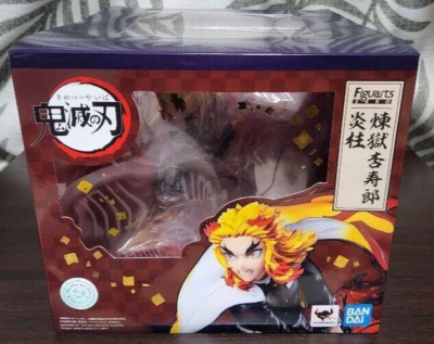 コミック・アニメ Kyojuro Rengoku Figuarts Zero Bandai Figuarts ZERO Demon Slayer Kyojuro Rengoku Flame Pillar