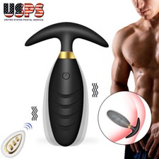 Prostate Massager Speeds Vibrator Remote Anal Butt Plug Sex Toys for Men Women