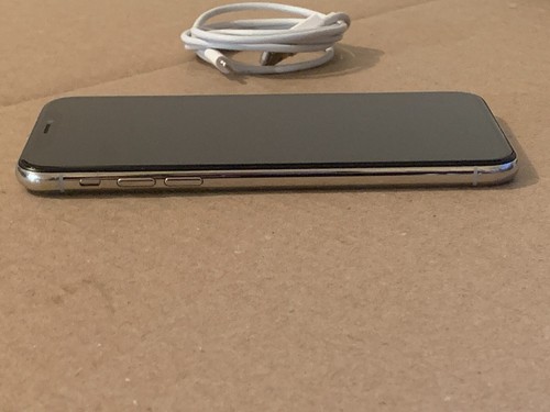 Apple iPhone X 256GB Silver (Unlocked) A1865 (CDMA + GSM) READ - Afbeelding 8 van 11