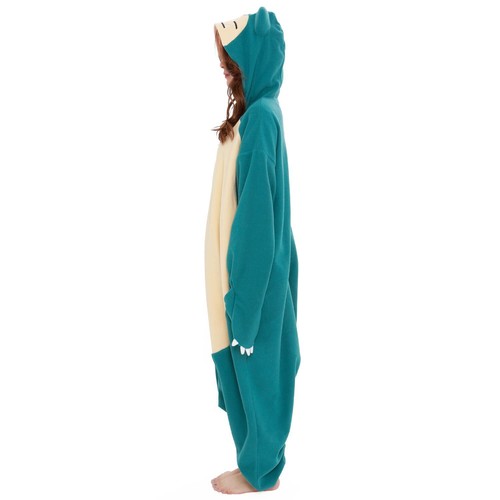 Fleece Kigurumi Pokemon Snorlax Halloween Christmas Free Size New Fast Delivery - Picture 23 of 24