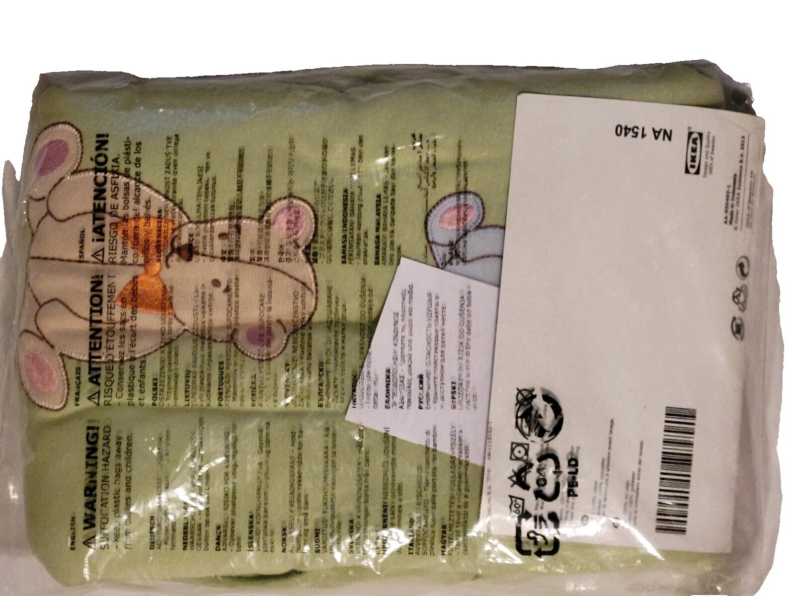 IKEA, mezcla algodón, Ropa de cama de vivero