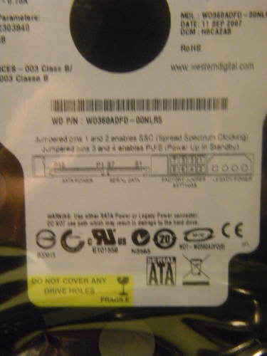 2 NEW Western Digital Raptor WD360ADFD 36GB 10000RPM 16MB Cache SATA 3.5'' Inch - Picture 6 of 7