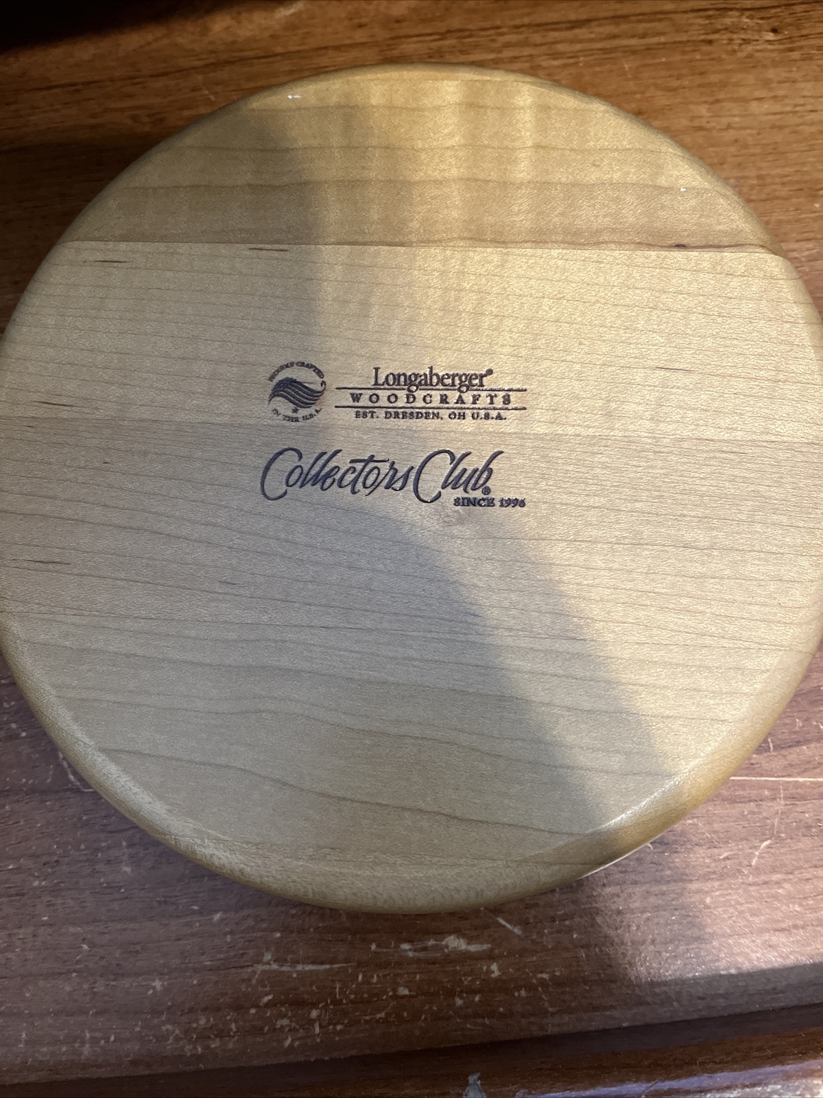 Longaberger Collector's Club 2010 Bee Hive Basket & base with 9 Pewter