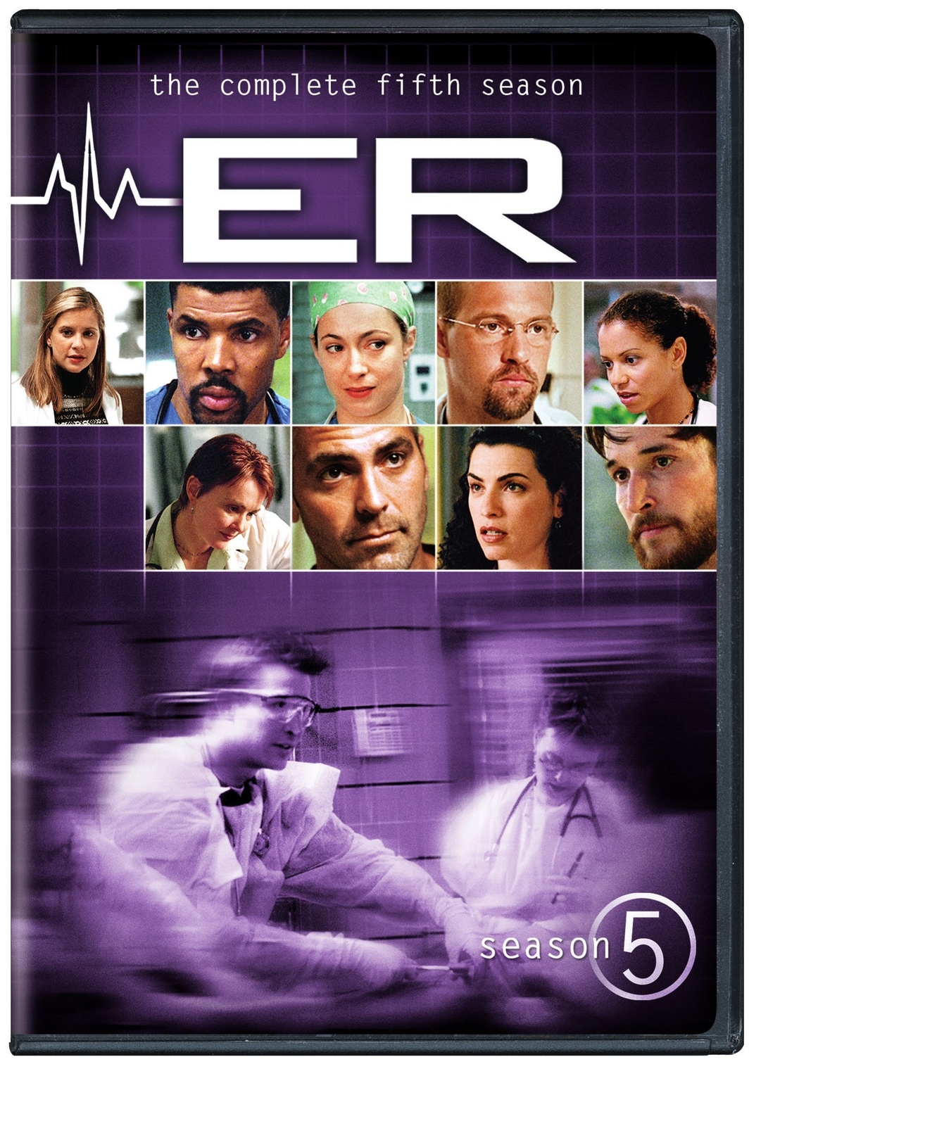ER: Season 5 (DVD) Anthony Edwards George Clooney Noah Wyle Julianna Margulies