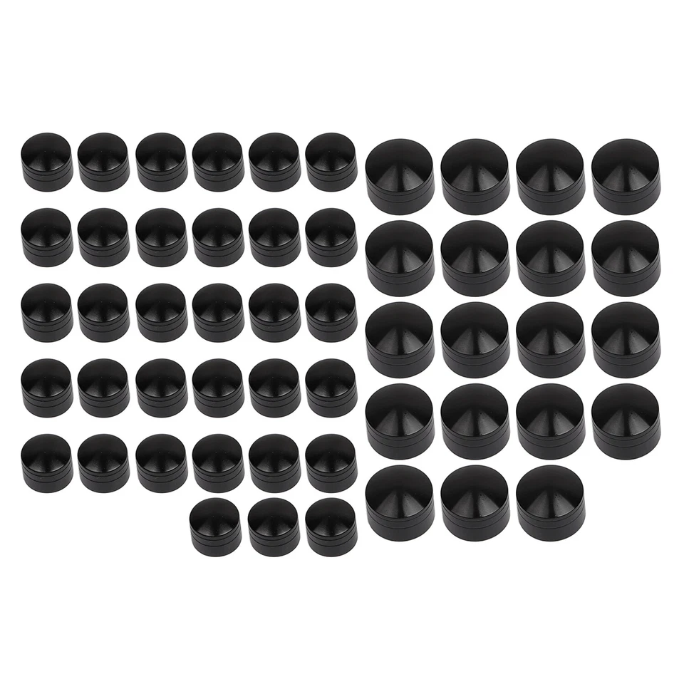 Cubierta de tapa de perno de tornillo CNC negro para Indian Warrior TT Springfield individual Foto 2 de 4