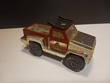 Tonka Ford Pickup 1982 Chrome 4x4 With Wing As Is