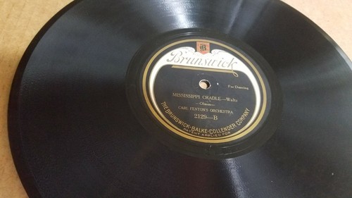 78RPM Brunswick Carl Fenton Fenton's - Last Waltz / Mississippi Cradle, clean V - Imagen 7 de 10
