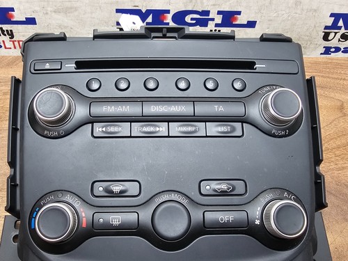 NISSAN 370Z GT RADIO AIR HEATER CLIMATE CONTROL PANEL 1EM6A210430 2009-2017 - Picture 4 of 12