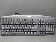 Dell RT7020, Black Desk Top, Wired, Qwerty Keyboard with PS/2 Connector