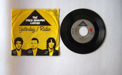 Fred Banana Combo Yesterday / Radio GER 7in 1980 New Wave Powerpop Rare Misprint