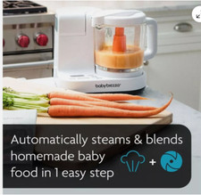 BRAND NEW Baby Brezza Glass One Step  Baby Food Maker with Blender  Steamer