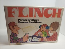 Vintage FLINCH, Parker Brothers Famous Card Game 1976, Complete in Box