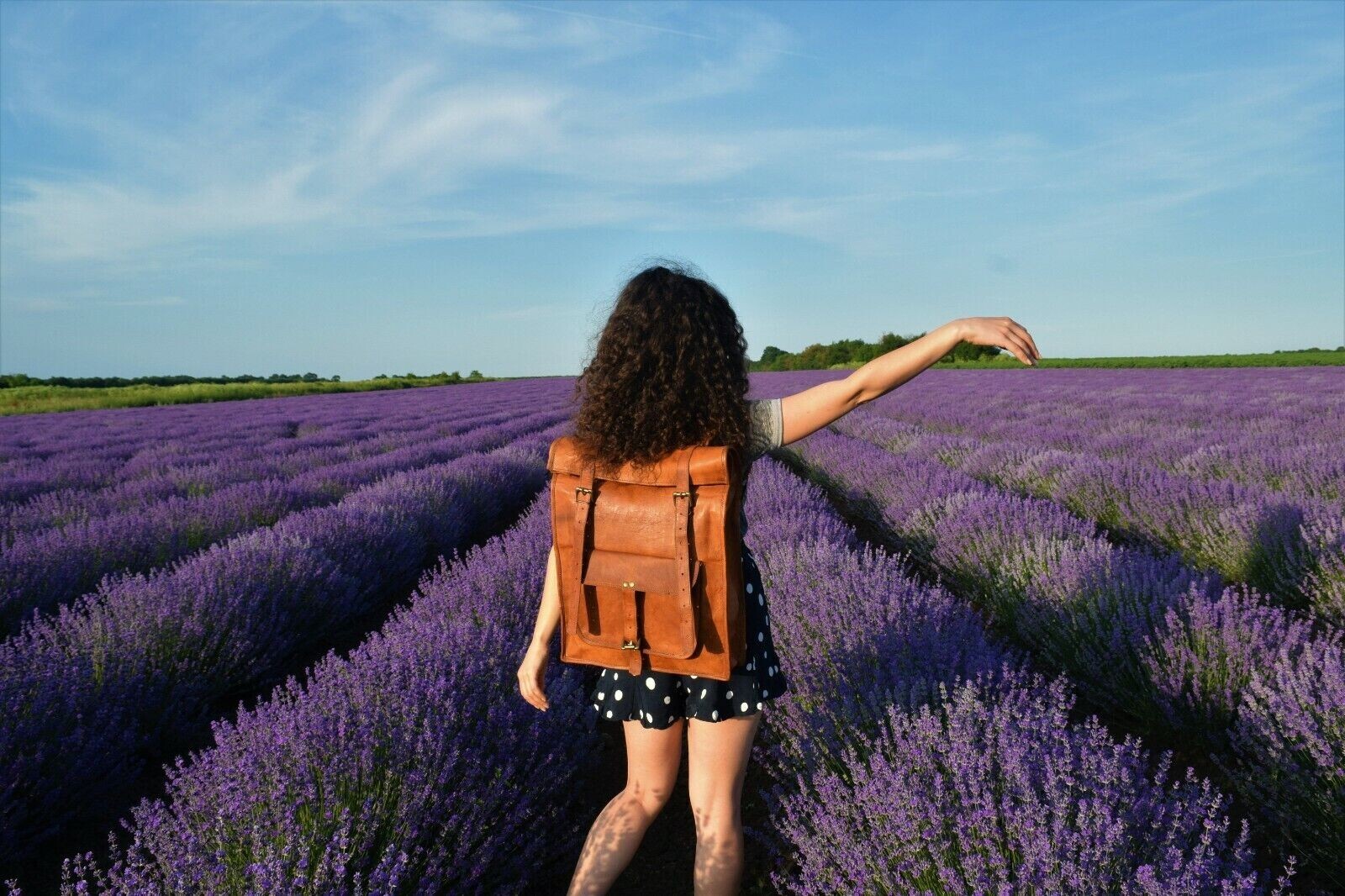 Men's Vintage Leather Bag New Rucksack Genuine Travel Laptop Backpack