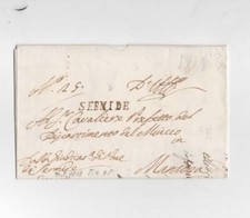 AC344-PERIODO NAPOLEONICO PREFILATELICA SERNIDE PER MANTOVA