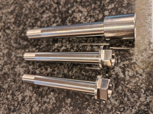 Honda CR250 CR 250 1987 87 Titanium Linkage Bolts SET OF 3 THREE