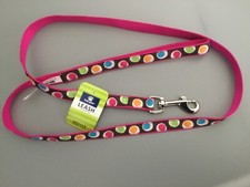Dog leash, Top Paw pink groovy dot leash New   Great price   On sale 5/8 x 4ft