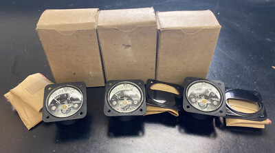 Lot of 3 Vintage Analog Multimeters Gauge Radar Norden Div. of UAC