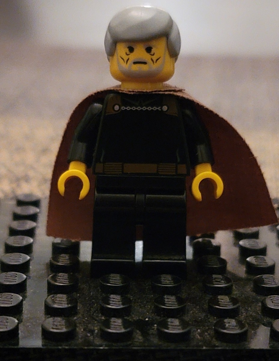 Lego Count Dooku 7103 Jedi Duel Star Wars Minifigure