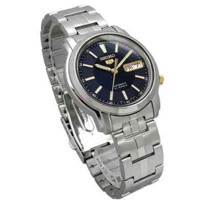 Seiko 5 Automatic Men's SNKL79 SNKL79K1 Blue Dial Stainless Watch