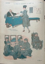 1916 Französische Zeitschrift FANTASIO - FABIANO - GERBAULT - BLAMPIED - VALLÉE