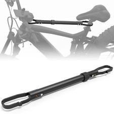 Bike Rack Cross Bar Top Tube Adapter Crossbar Fits E-Bike Adjustable 23.6"-31.4"