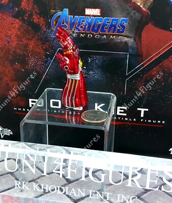 Hot Toys MMS548 Avenger Endgame Rocket 1/6 action figure's Nano